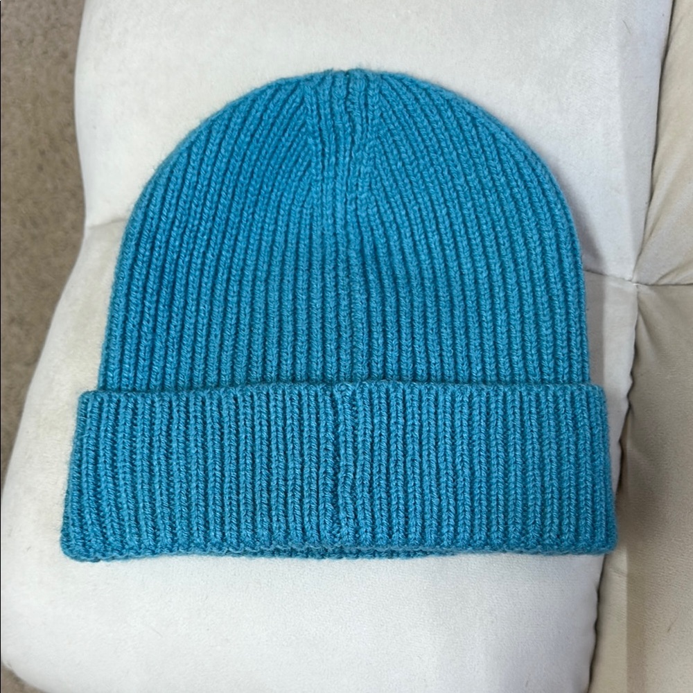 The North Face Teal Knit Beanie - Picture 2 of 5